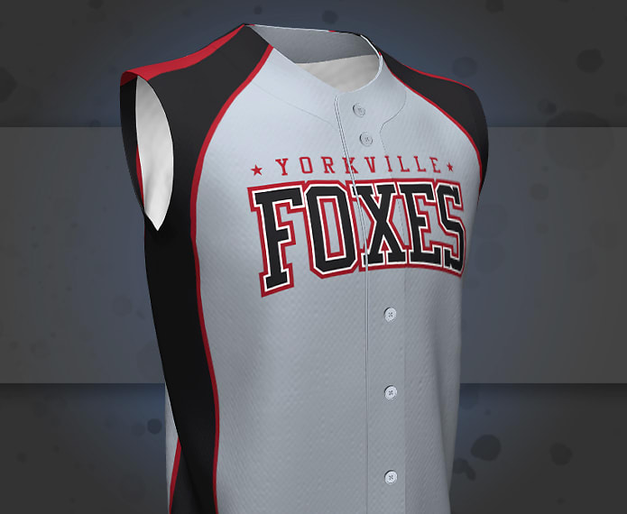 Full Button Sleeveless Jersey