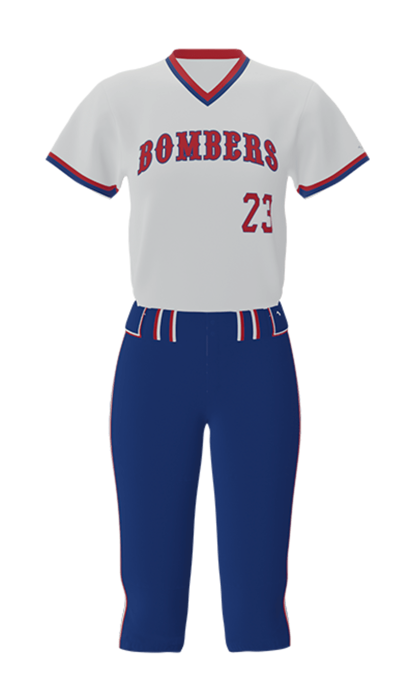 Front Black Chargers V-Neck Short Sleeve Jersey & Pant