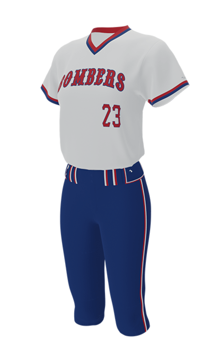 Left Black Chargers V-Neck Short Sleeve Jersey & Pant
