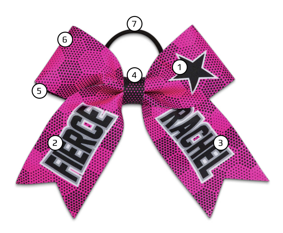 Custom Team Switch Kick Cheer Bow