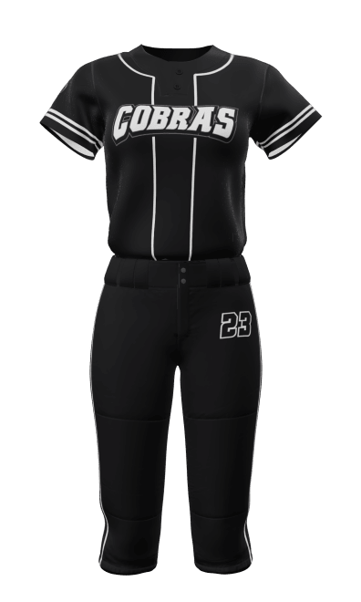 Black softball jersey outlet