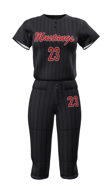 Black softball uniforms sales