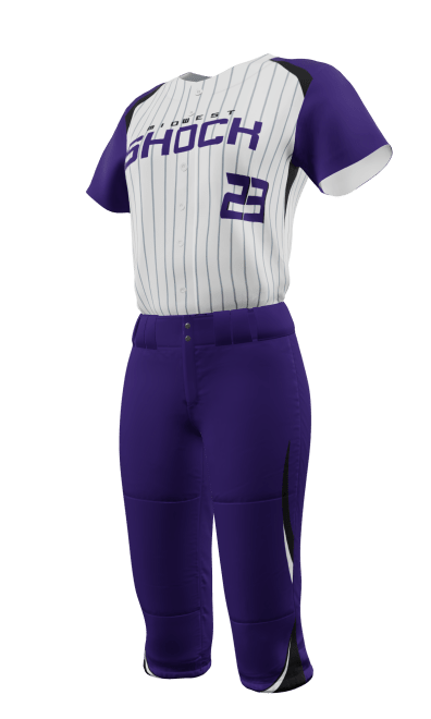 White softball uniforms sale