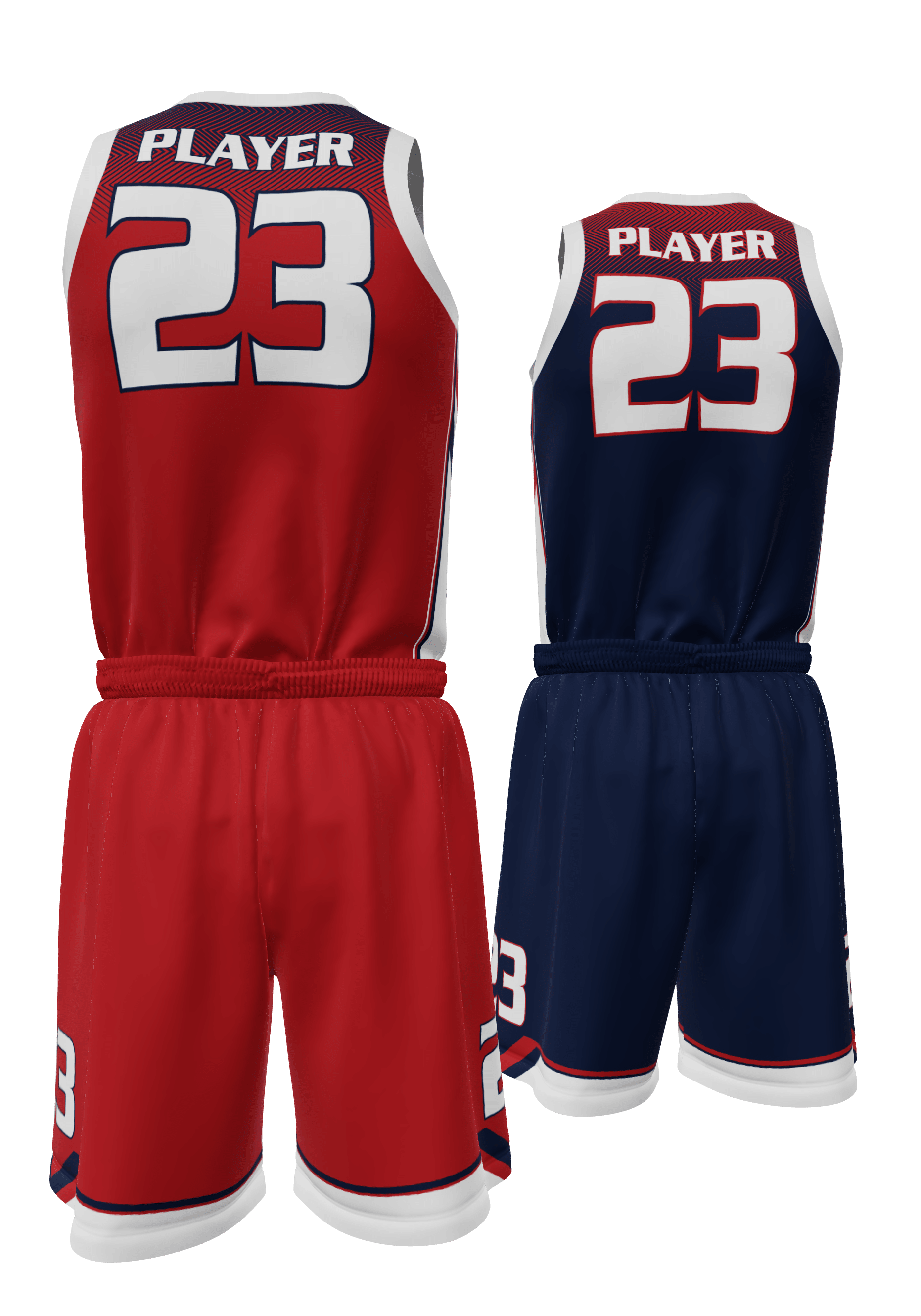 Reversible Mavericks Jersey and Reversible Shorts Back View