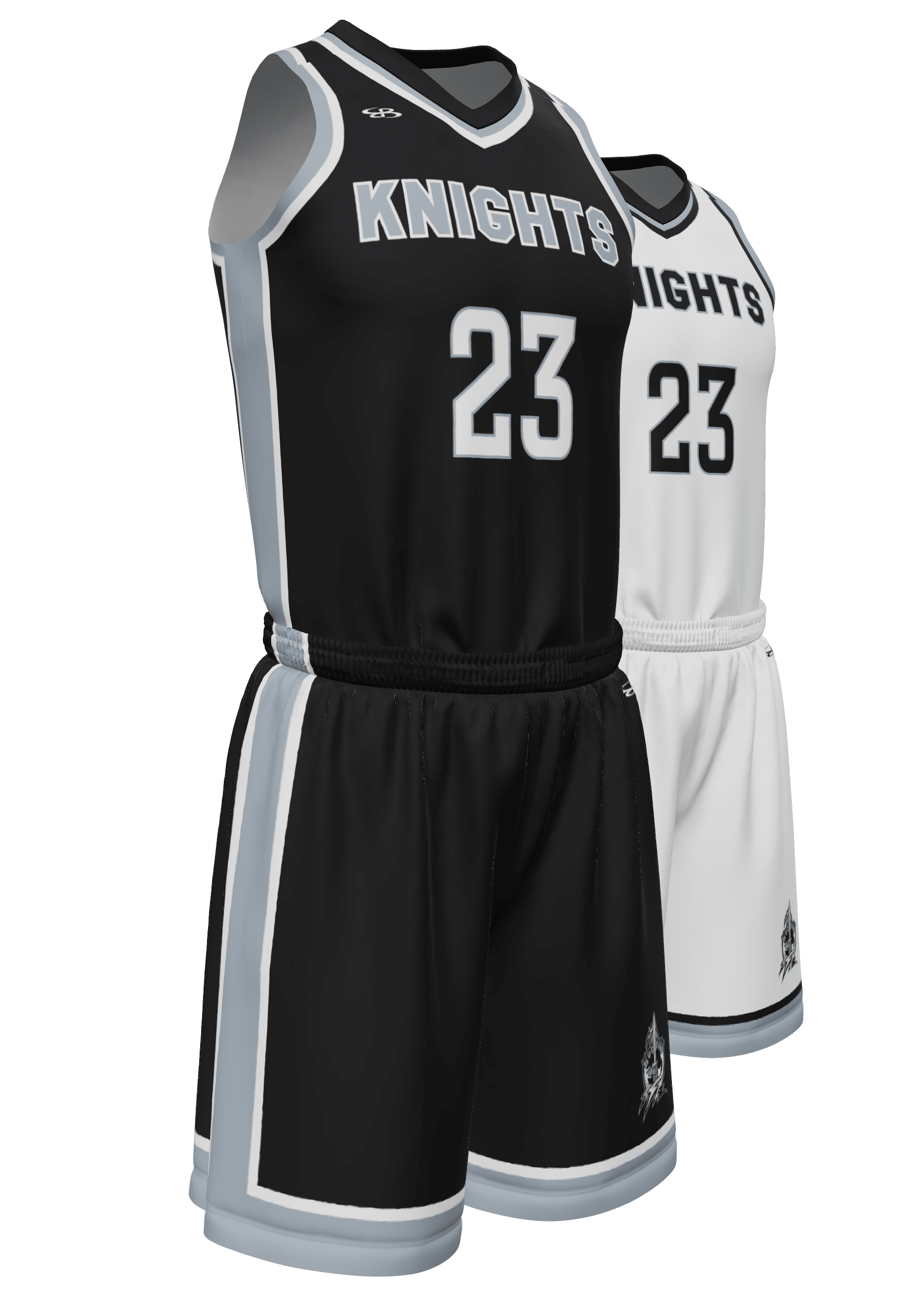 Reversible Knights Jersey and Reversible Shorts