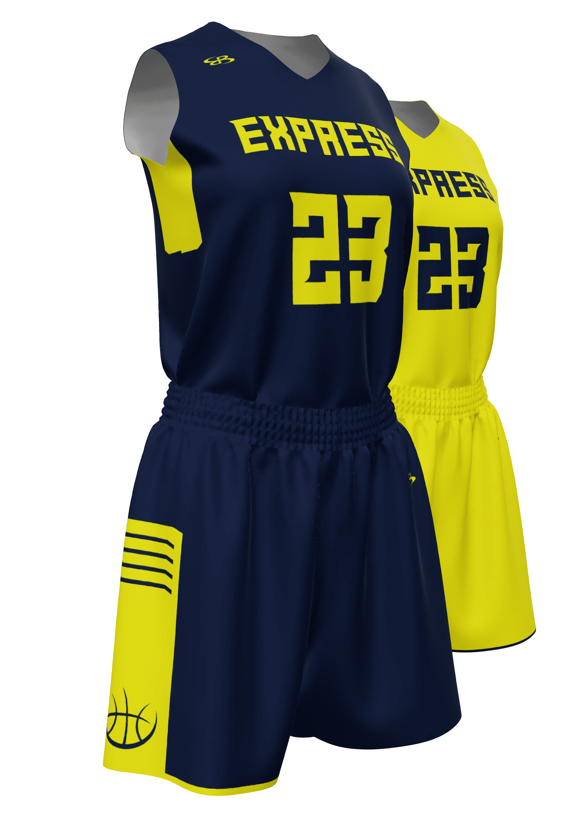 Reversible Express Jersey and Reversible Shorts