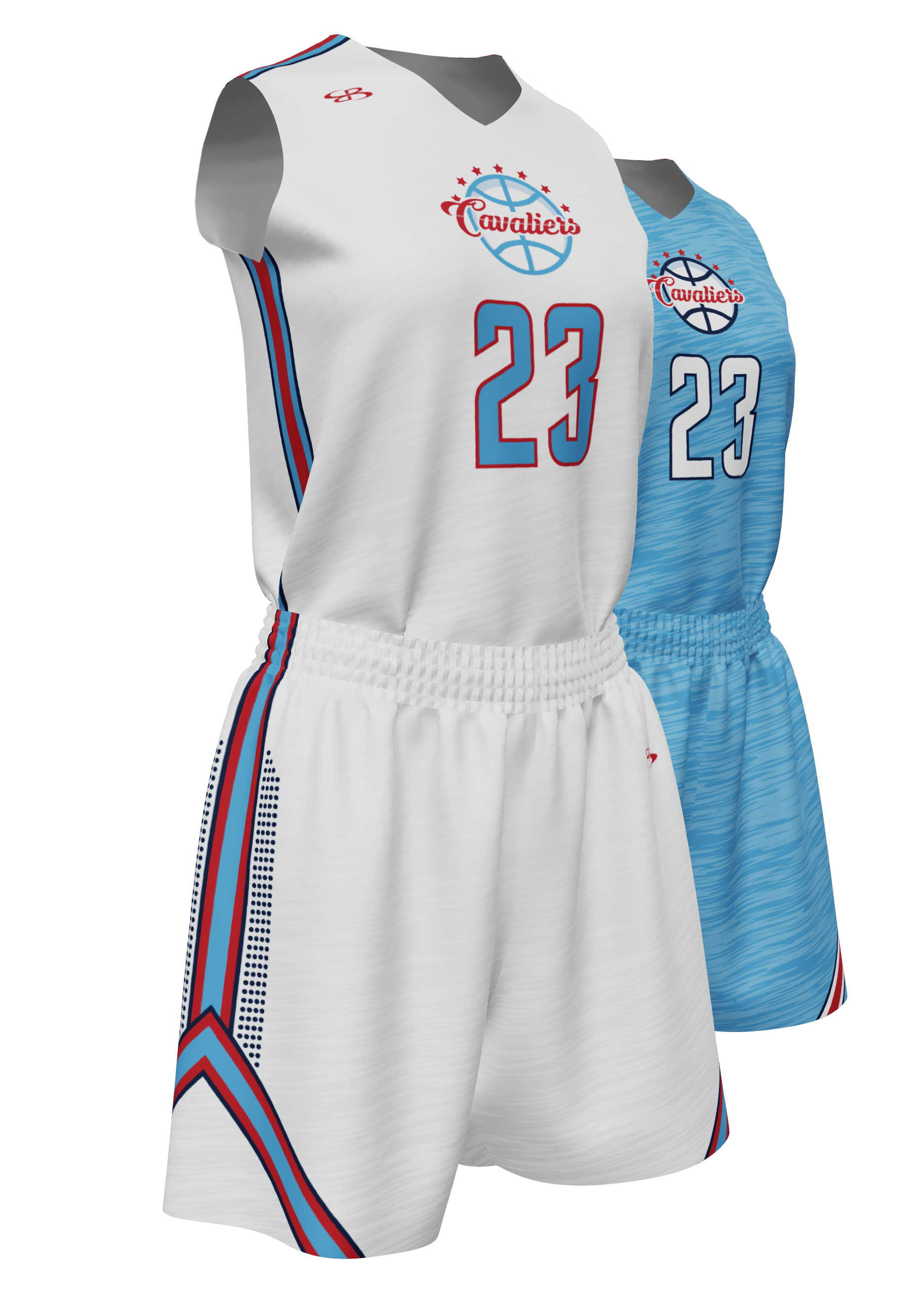 Reversible Cavaliers Jersey and Reversible Shorts