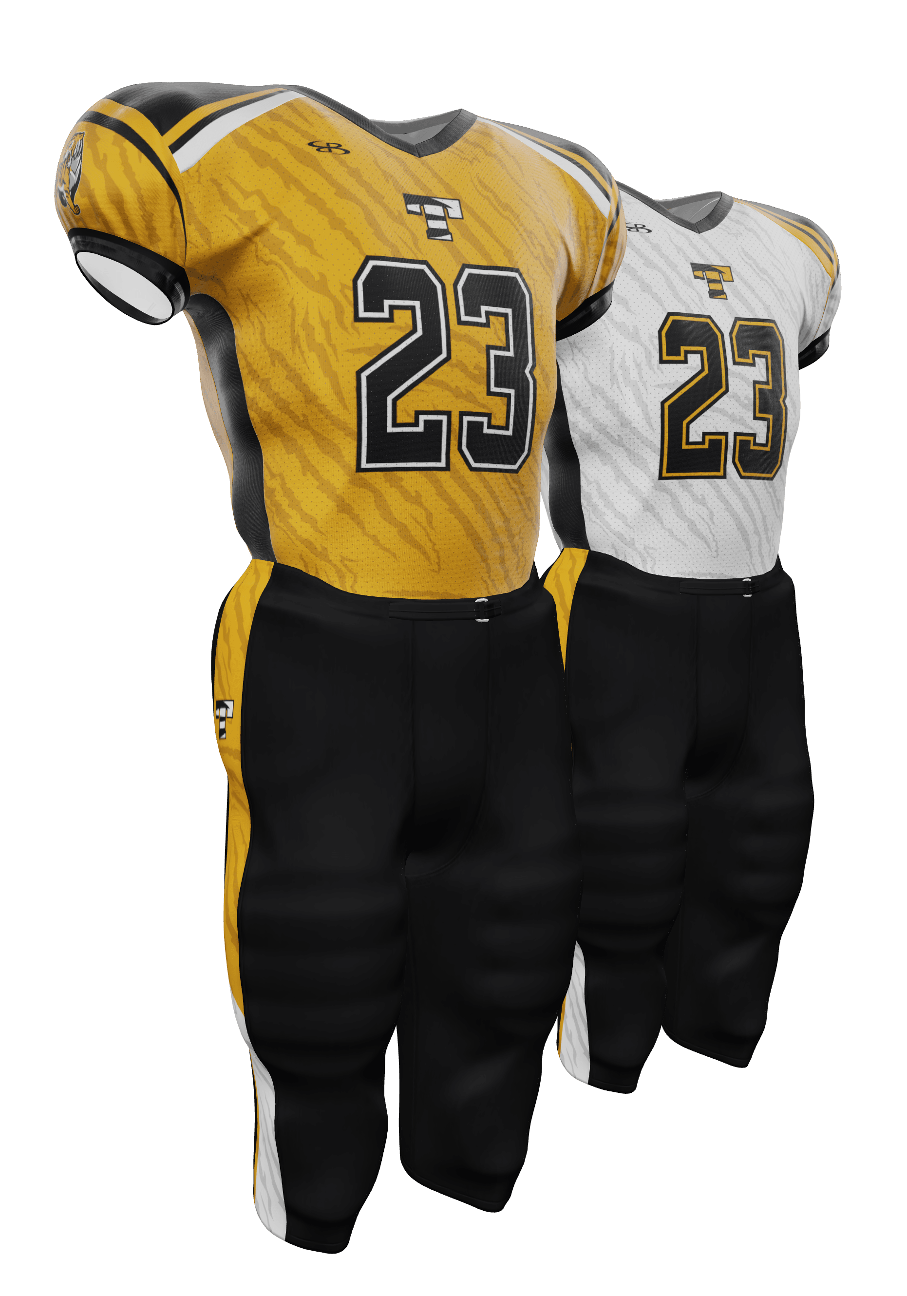 Tigers Reversible Mesh Jersey and 200 Series Integrated Pants