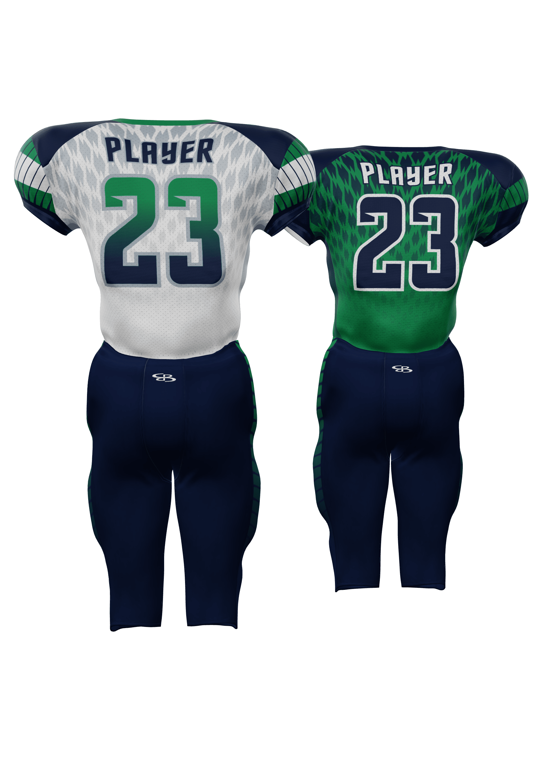 Giants Reversible Mesh Jersey and 200 Series Integrated Pants Back View