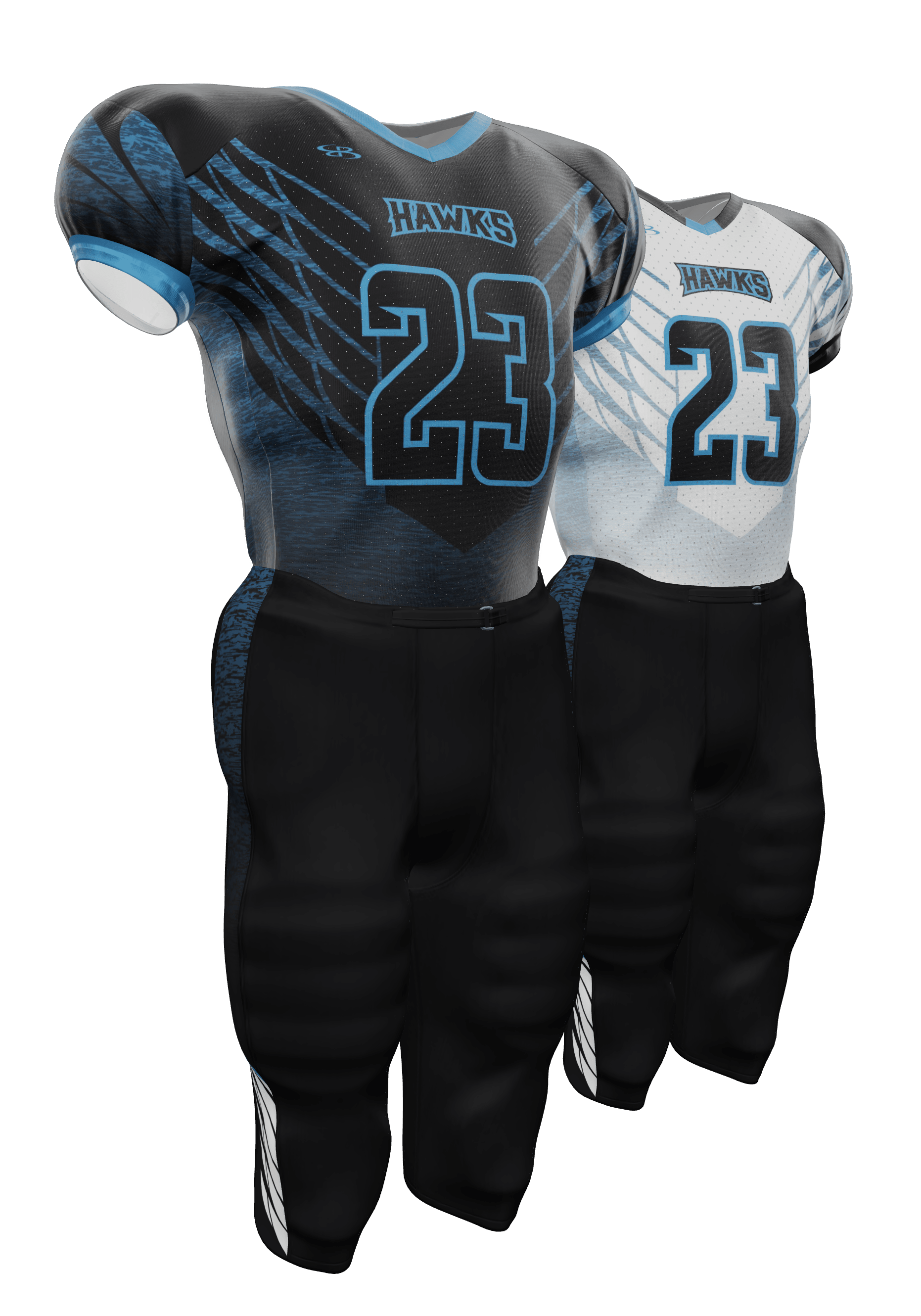 Hawks Reversible Jersey and 200 Series Integrated Pants