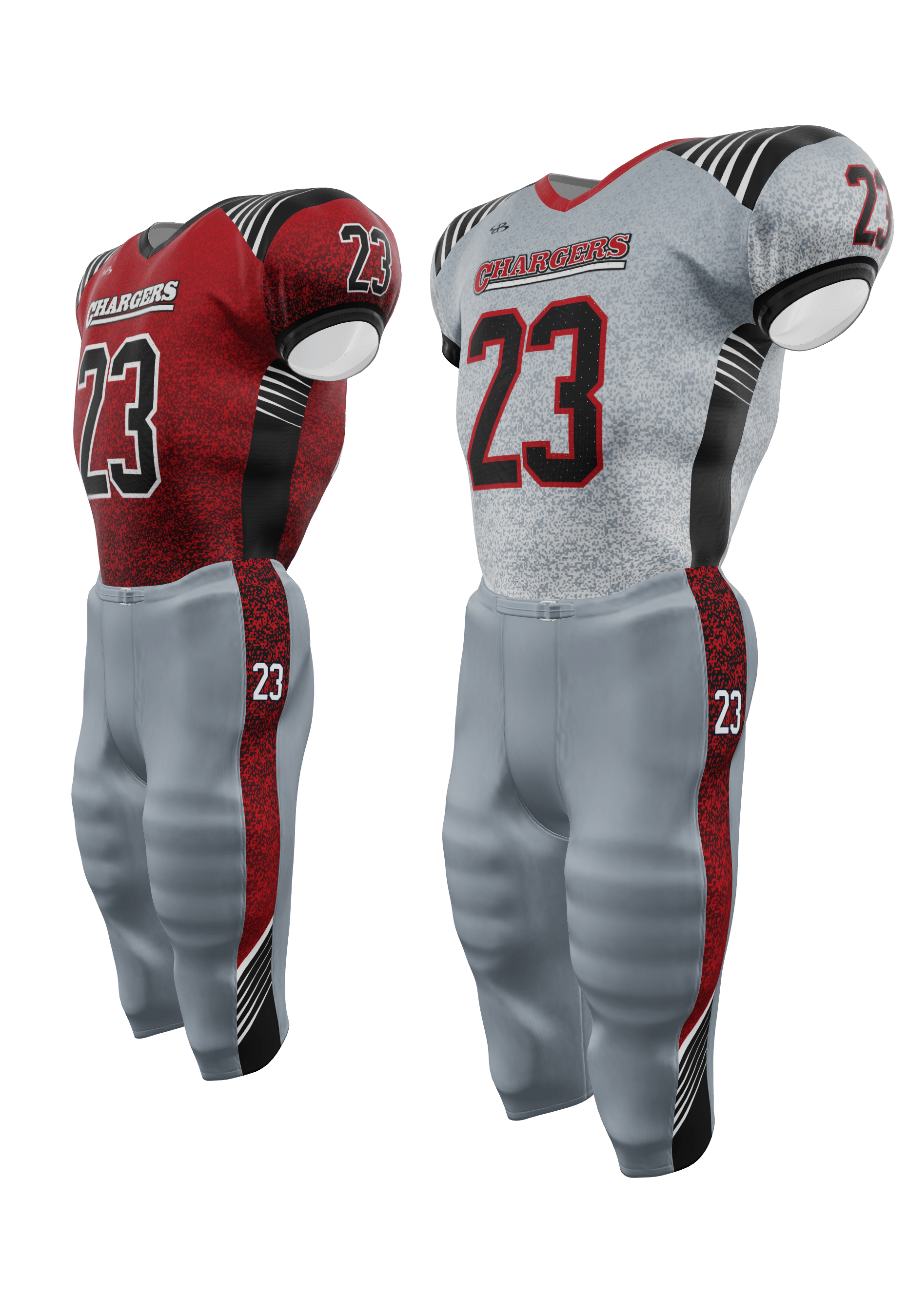 American football jerseys, pants | Bison Sportswear.