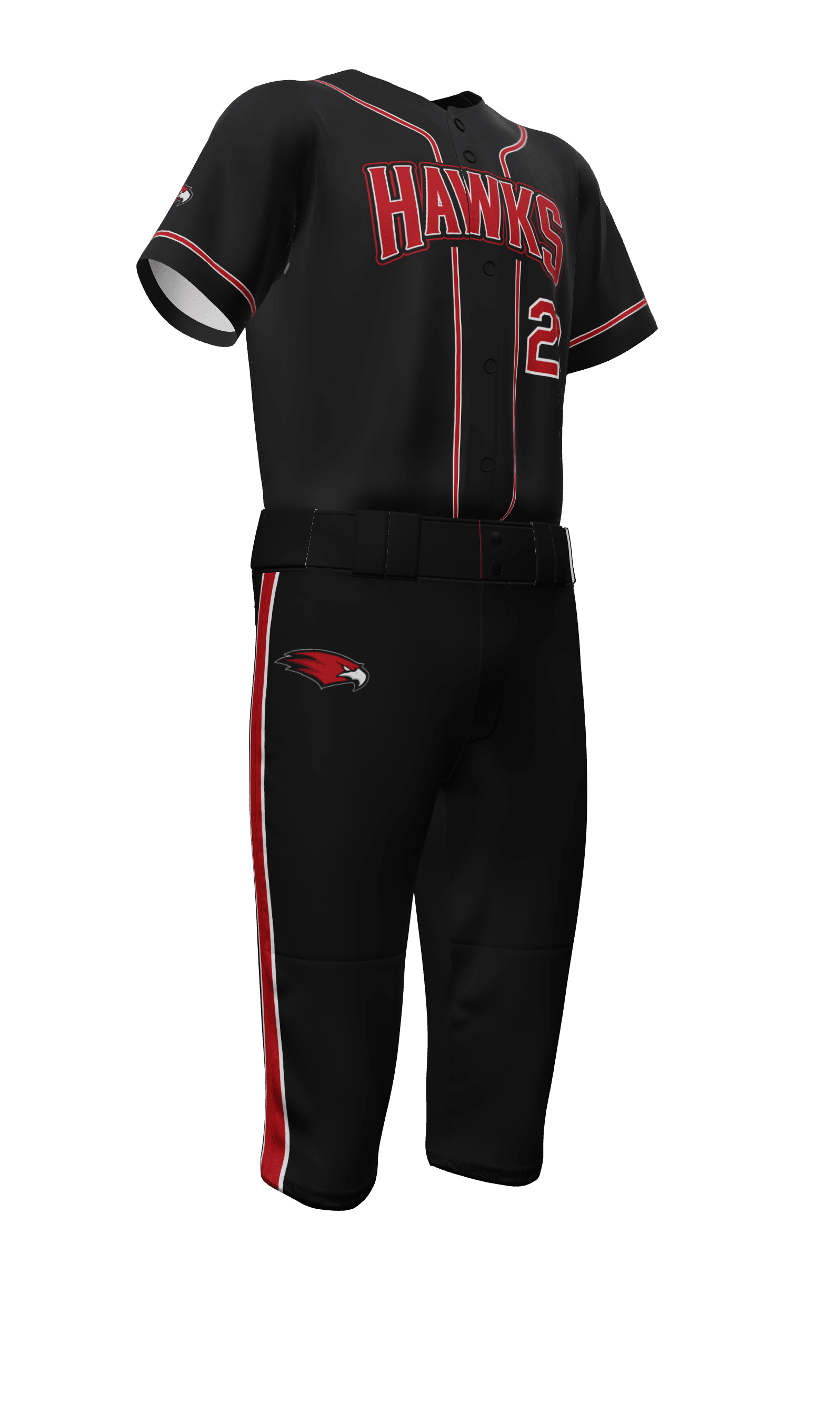  Kannva Custom Baseball City Night Skyline Jerseys