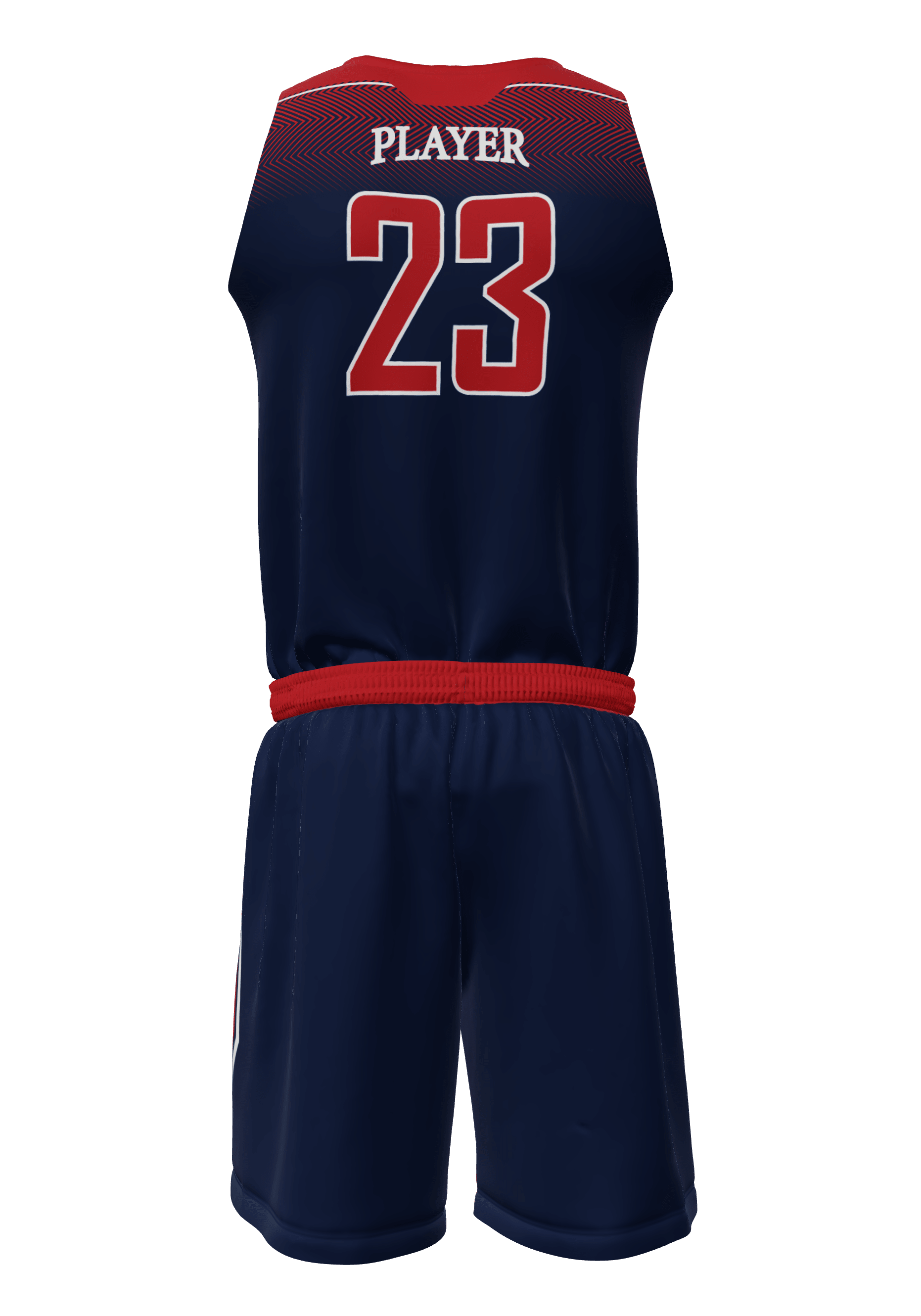 Crew Neck Seminoles Jersey and Shorts Back View
