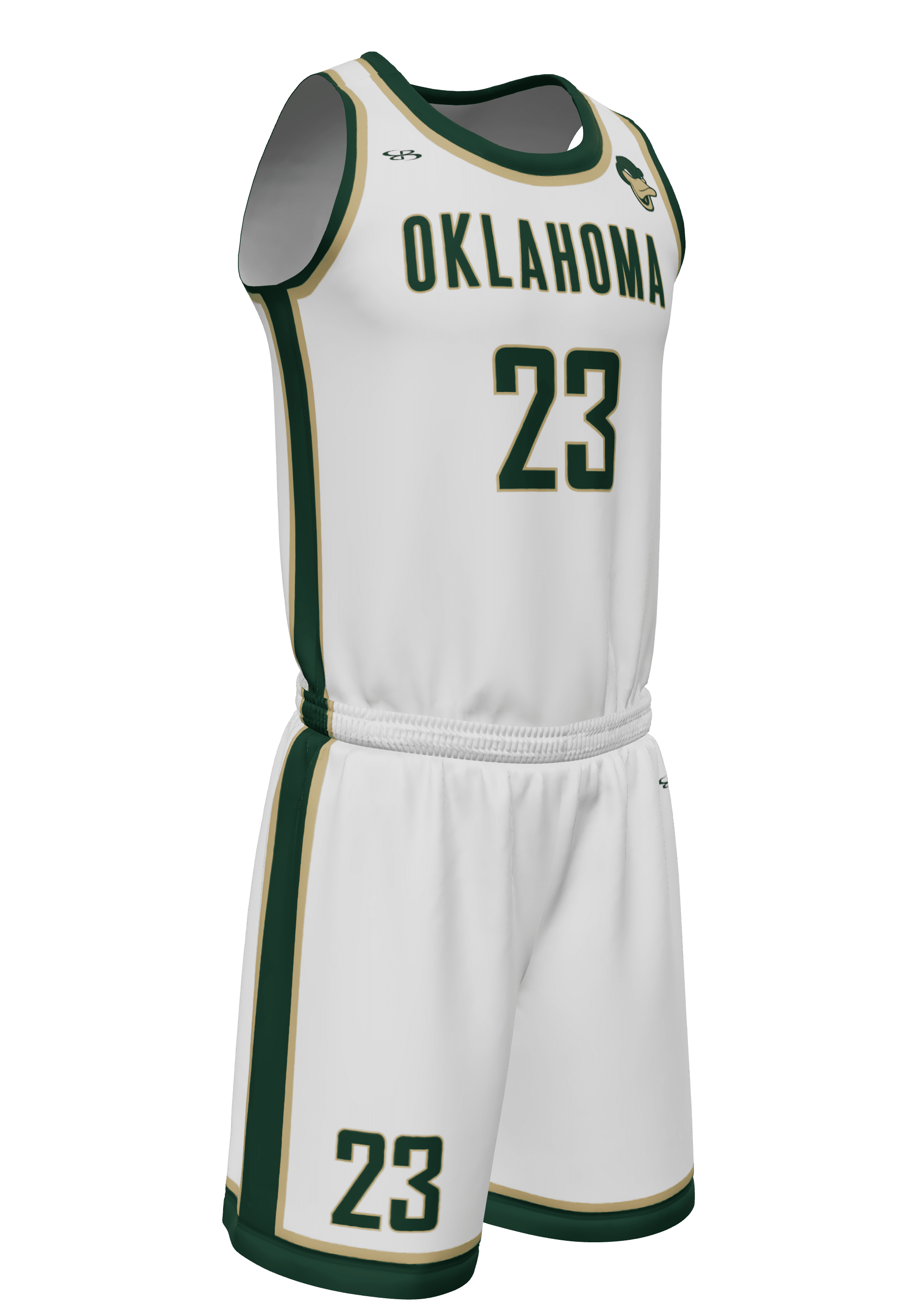 Crew Neck Oklahoma Jersey and Shorts