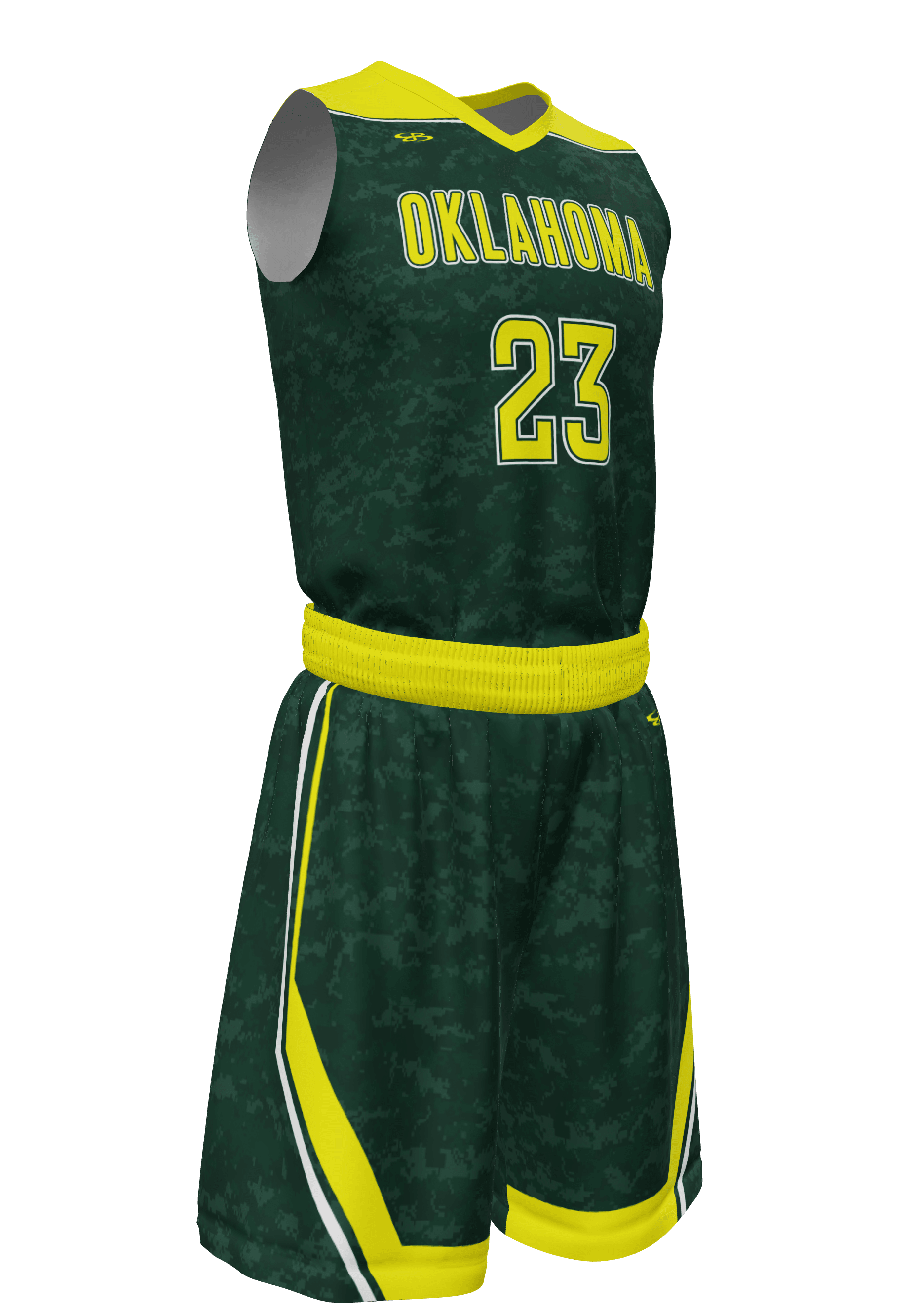 V-Neck Oklahoma Jersey and Shorts