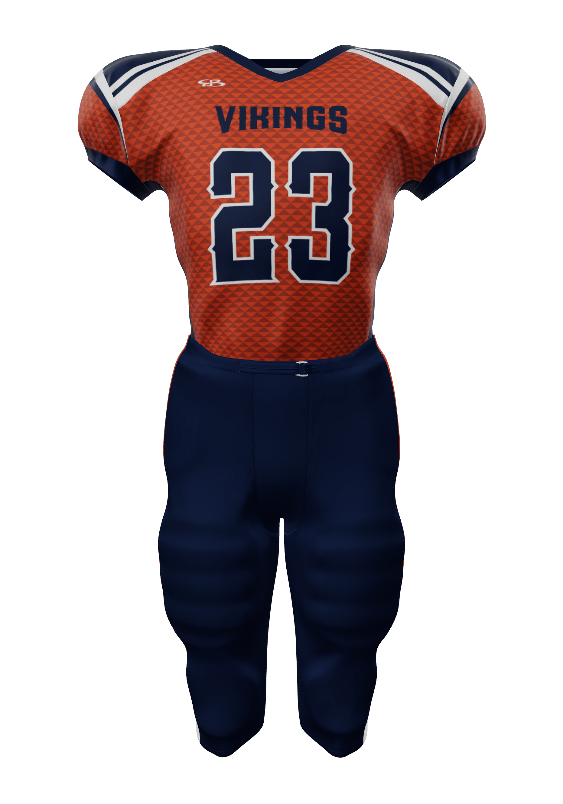Vikings 100 Series Jersey and 200 Series Integrated Pants Front View