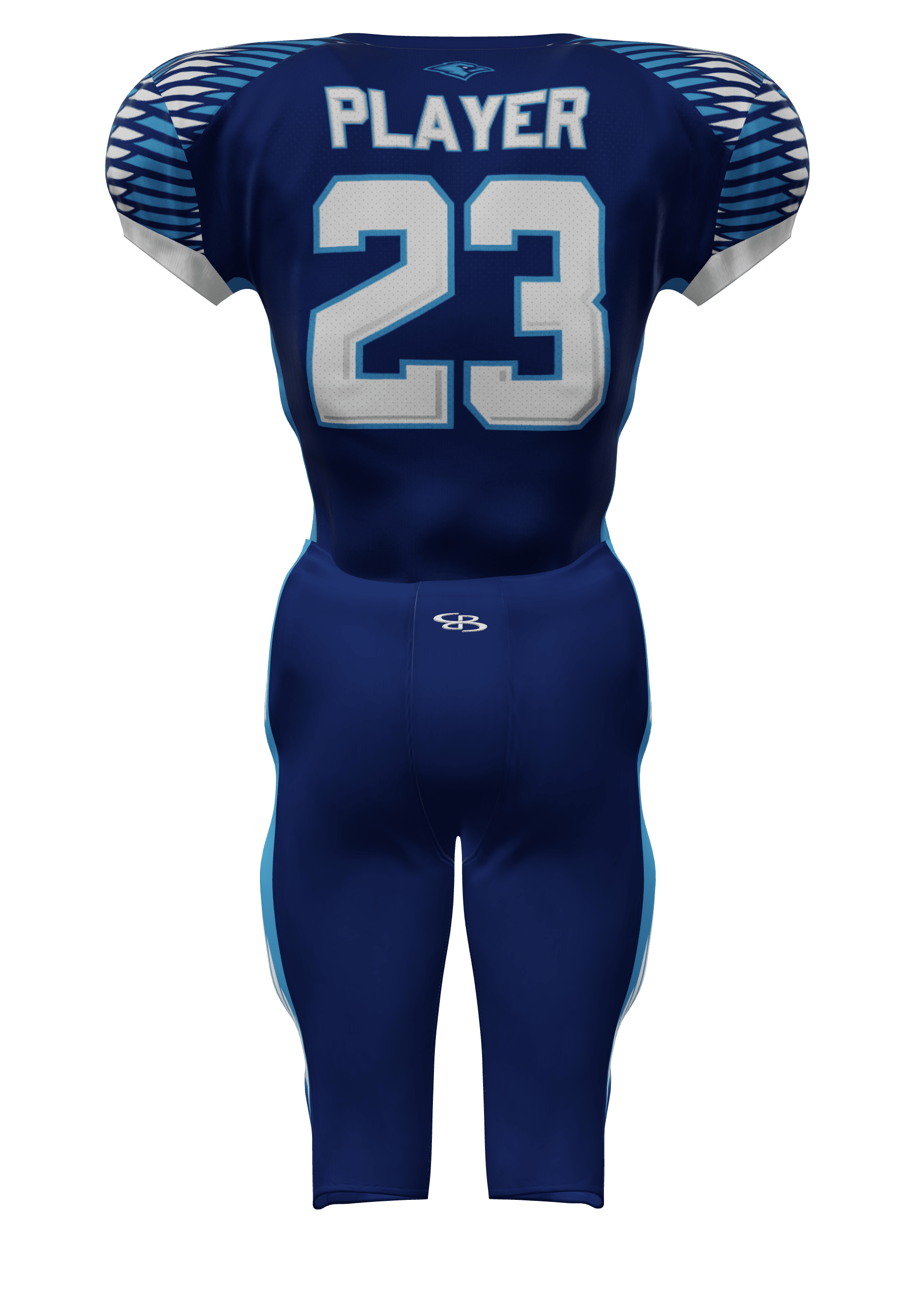 Ravens 200 Series Jersey and 200 Series Integrated Pants Back View
