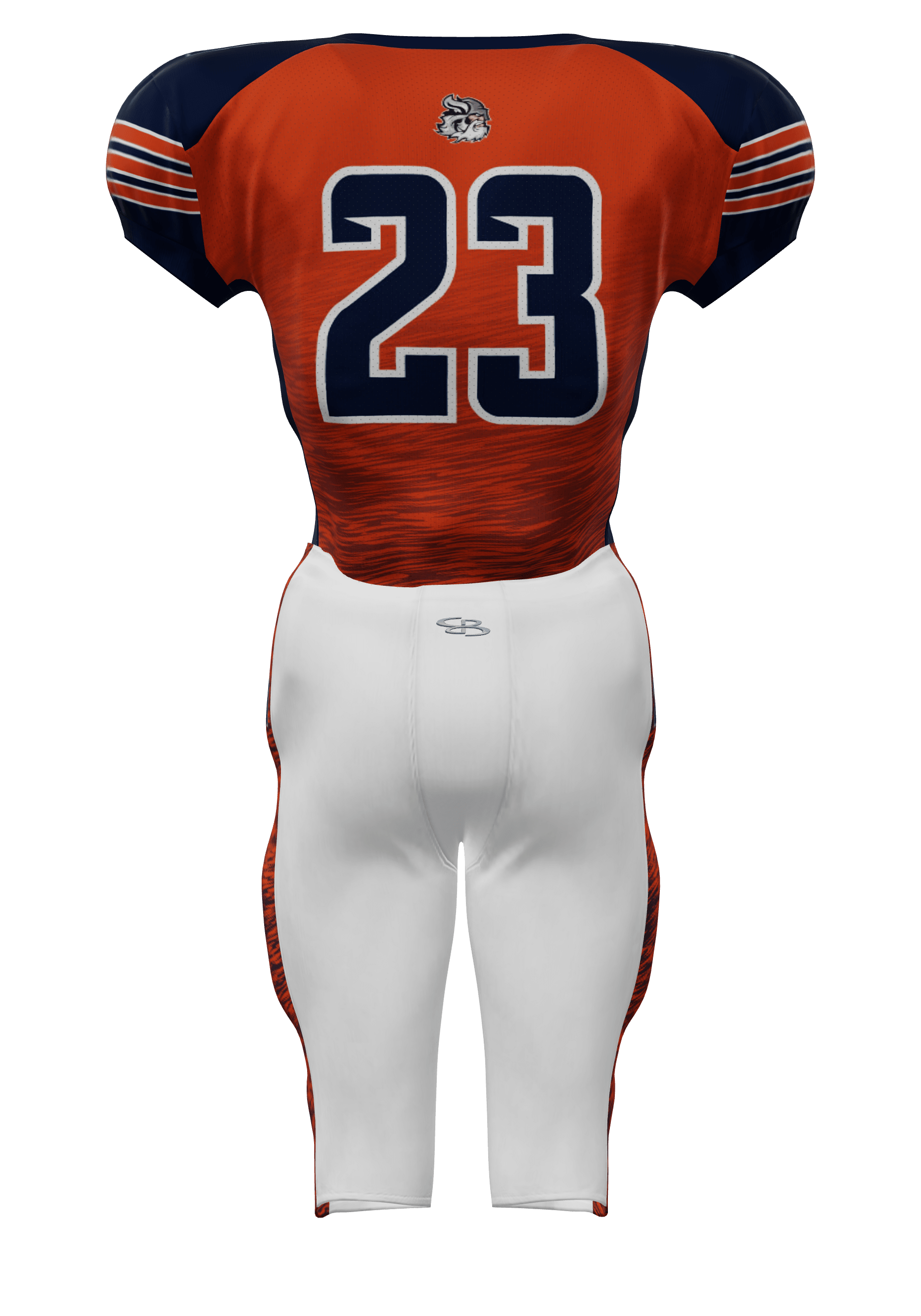 Vikings 200 Series Jersey and 200 Series Integrated Pants Back View
