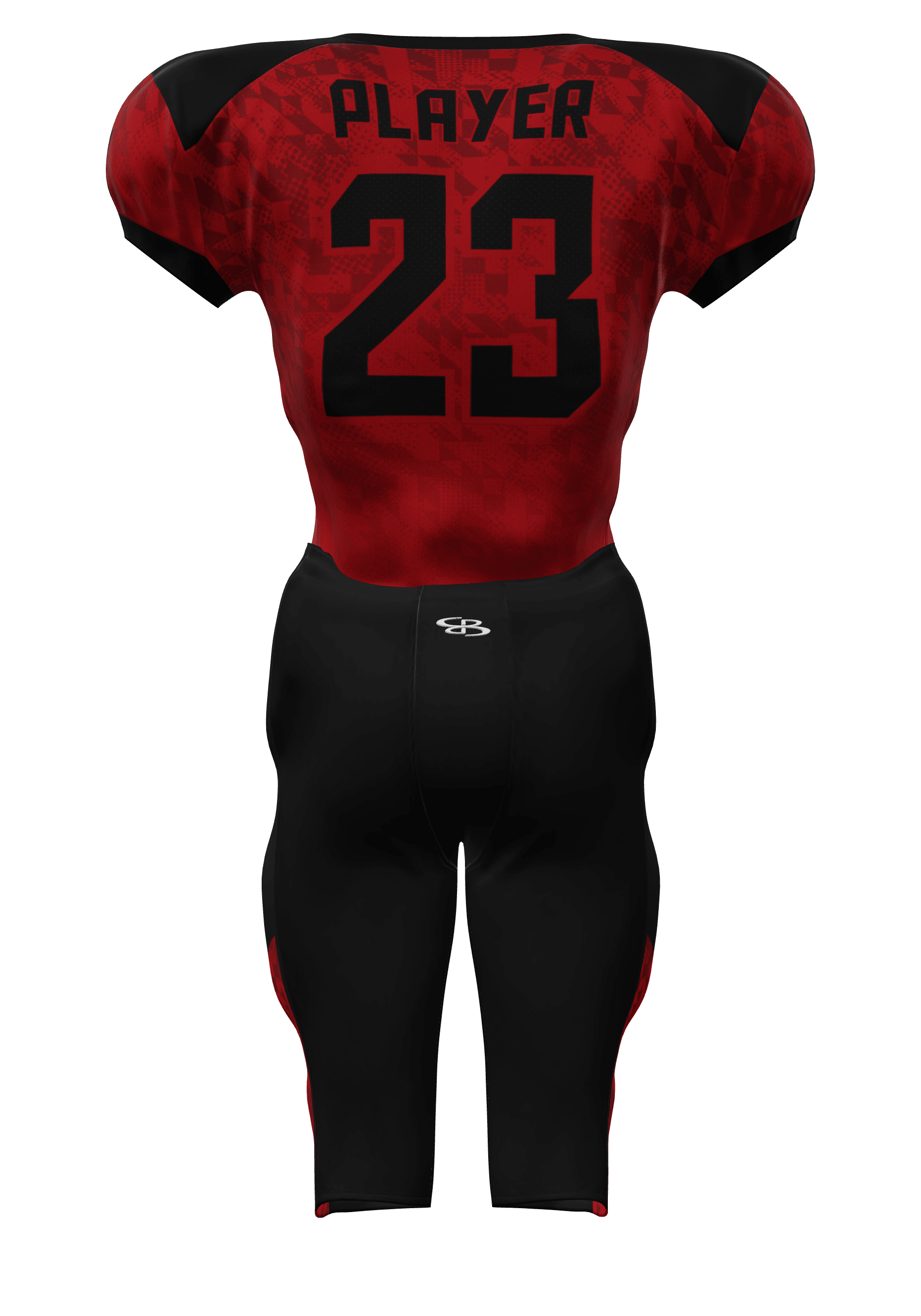 Warriors 200 Series Jersey and 200 Series Integrated Pants Back View