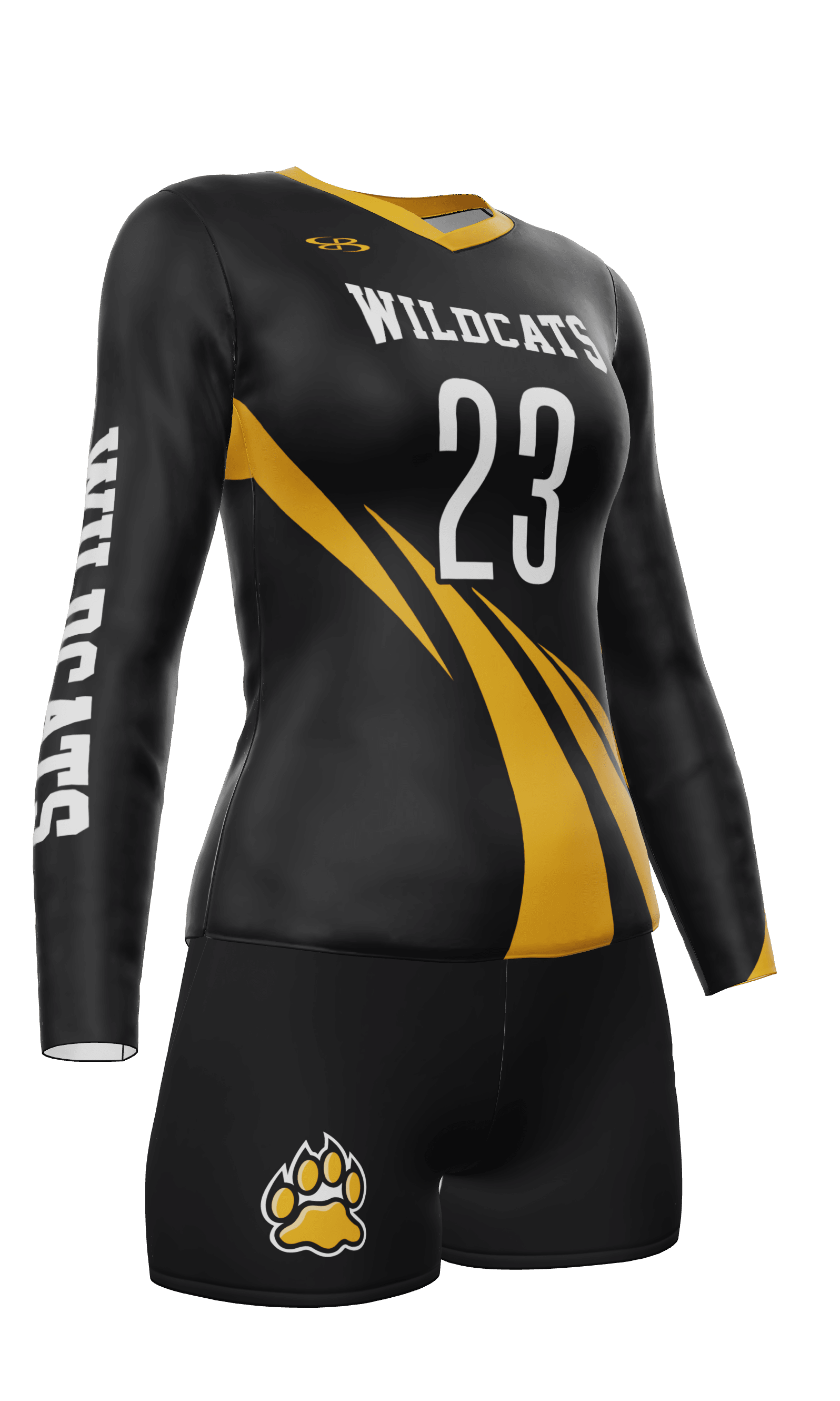 Beast Up Sublimated Volleyball Spandex